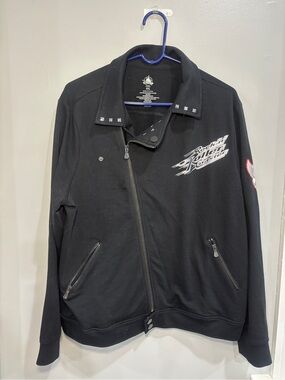 Disney Parks Hollywood Studios Rock ‘n’ Roller Coaster Studded Jacket XXL